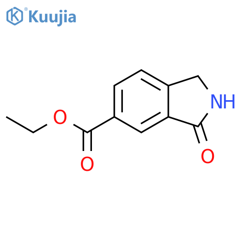 Ethyl 3-oxoisoindoline-5-carboxylate structure