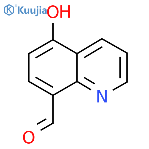 5-Hydroxyquinoline-8-carbaldehyde structure