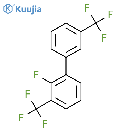 3,3'-Bis(trifluoromethyl)-2-fluorobiphenyl structure