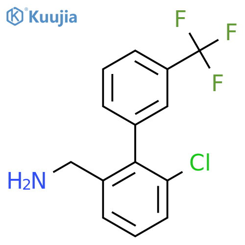 C-(6-Chloro-3'-(trifluoromethyl)biphenyl-2-yl)-methylamine structure