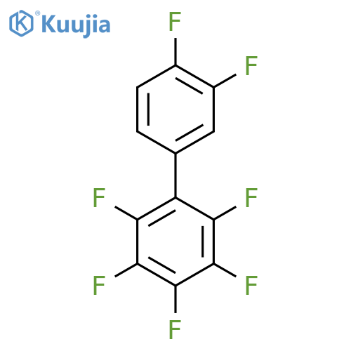 2,3,4,5,6,3',4'-Heptafluorobiphenyl structure