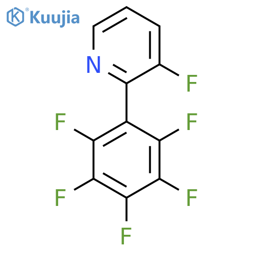 3-Fluoro-2-(perfluorophenyl)pyridine structure