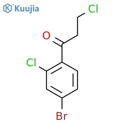 4'-Bromo-2',3-dichloropropiophenone structure