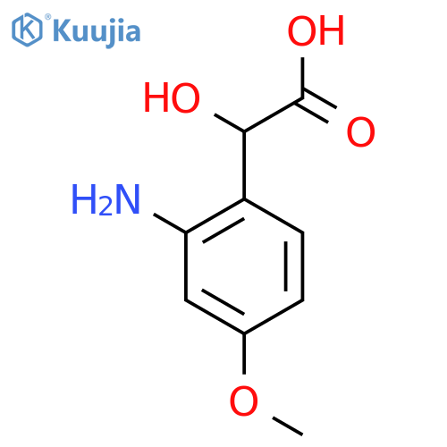 2-Amino-4-methoxymandelic acid structure