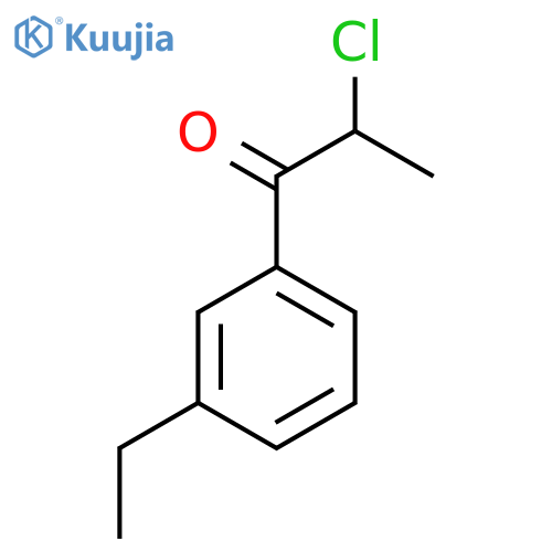 2-Chloro-3'-ethylpropiophenone structure