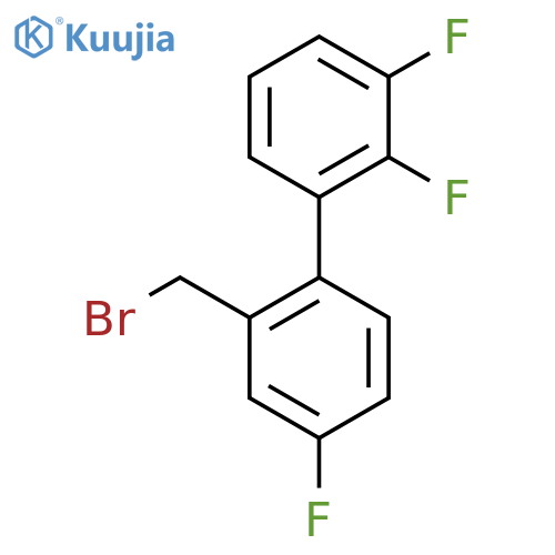 2'-Bromomethyl-2,3,4'-trifluorobiphenyl structure