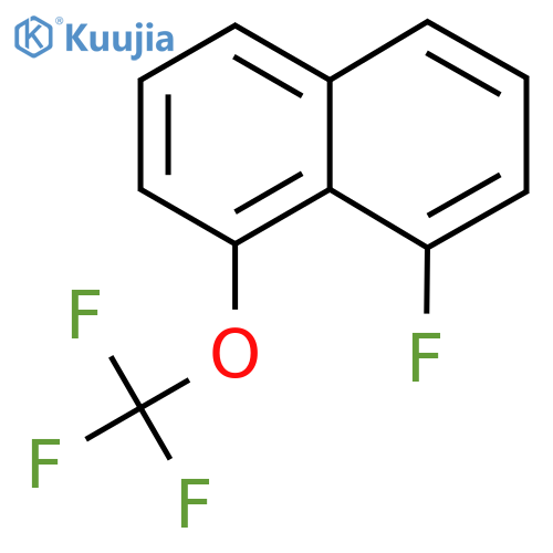 8-Fluoro-1-(trifluoromethoxy)naphthalene structure