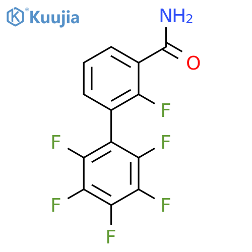 2,2',3',4',5',6'-Hexafluorobiphenyl-3-carboxylic acid amide structure