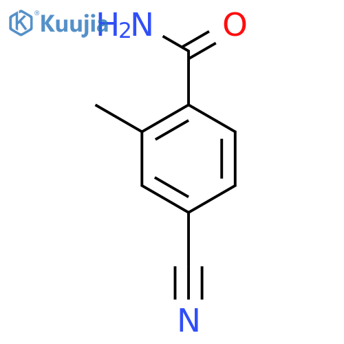 4-Cyano-2-methylbenzamide structure
