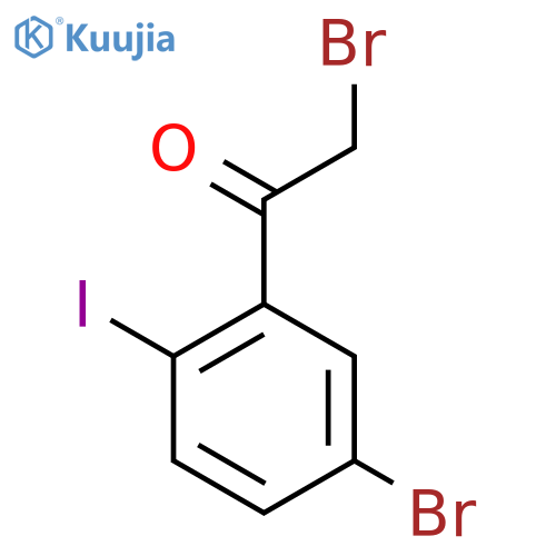2,5'-Dibromo-2'-iodoacetophenone structure