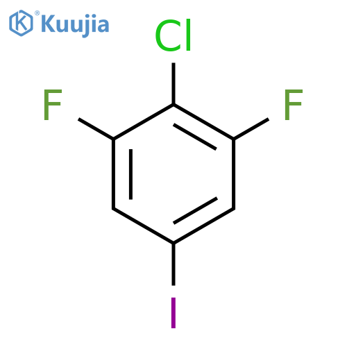 4-Chloro-3,5-difluoroiodobenzene structure