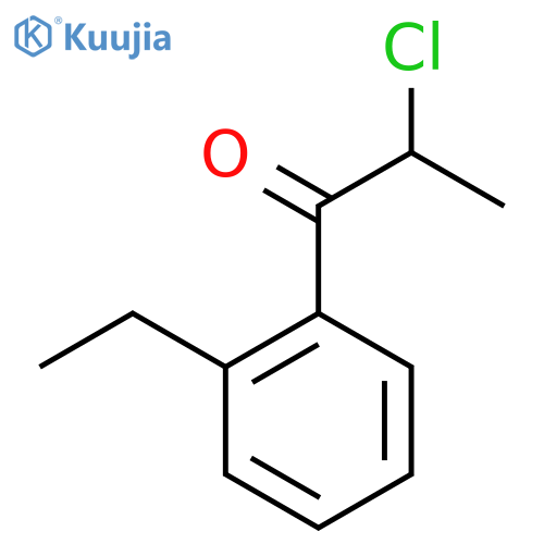 2-Chloro-2'-ethylpropiophenone structure
