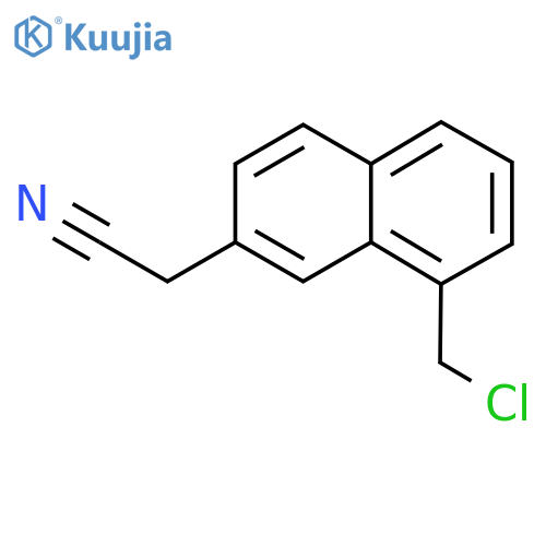 1-(Chloromethyl)naphthalene-7-acetonitrile structure