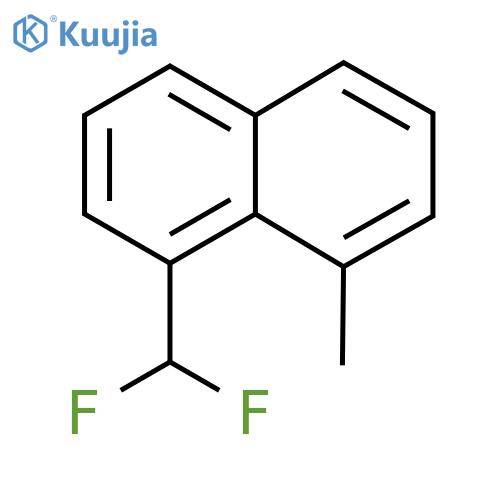 1-(Difluoromethyl)-8-methylnaphthalene structure