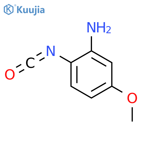 2-Amino-4-methoxyphenylisocyanate structure