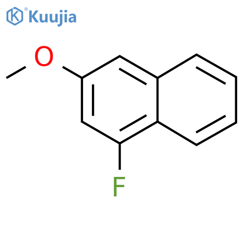 1-Fluoro-3-methoxynaphthalene structure