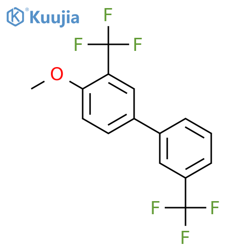 3,3'-Bis(trifluoromethyl)-4-methoxybiphenyl structure