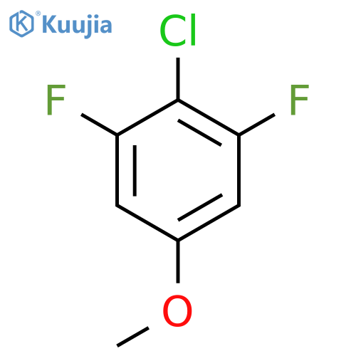 4-Chloro-3,5-difluoroanisole structure