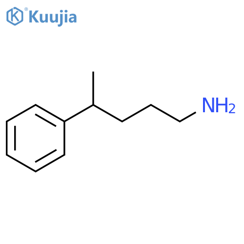 4-phenylpentan-1-amine structure