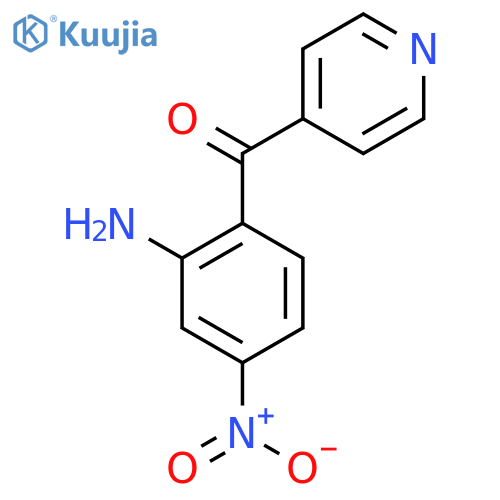 4-(2-Amino-4-nitrobenzoyl)pyridine structure