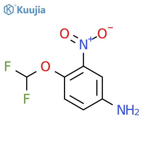 4-(Difluoromethoxy)-3-nitroaniline structure