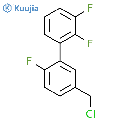 5'-Chloromethyl-2,3,2'-trifluorobiphenyl structure