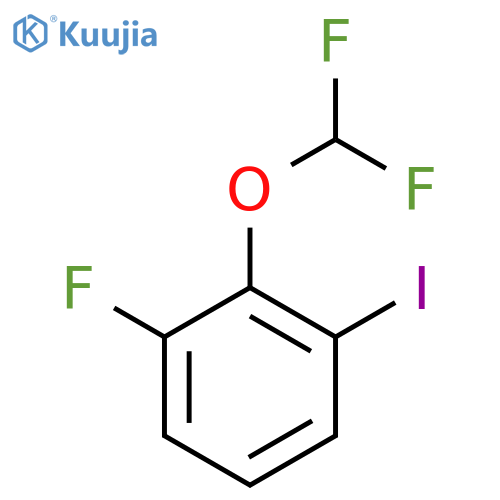 3-Fluoro-2-(difluoromethoxy)iodobenzene structure