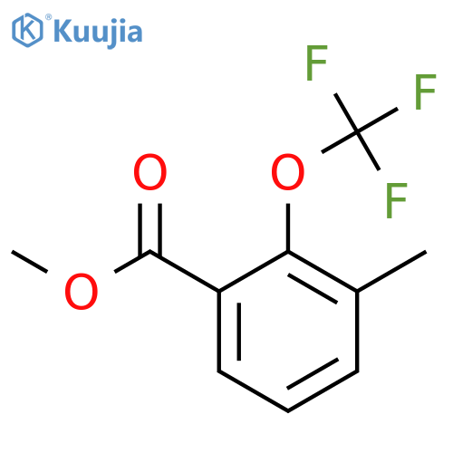 Methyl 3-methyl-2-(trifluoromethoxy)benzoate structure
