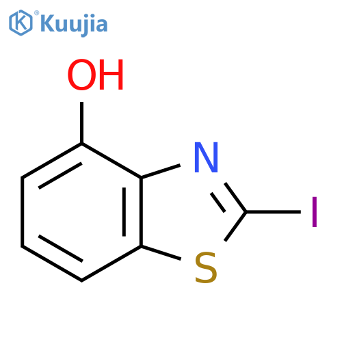 2-Iodobenzo[d]thiazol-4-ol structure