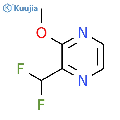 2-(Difluoromethyl)-3-methoxypyrazine structure