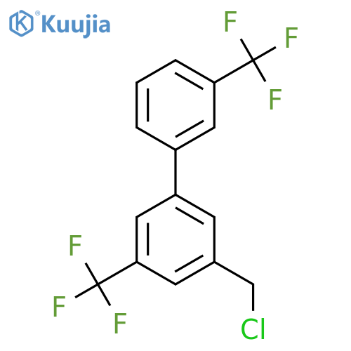 5,3'-Bis(trifluoromethyl)-3-chloromethylbiphenyl structure