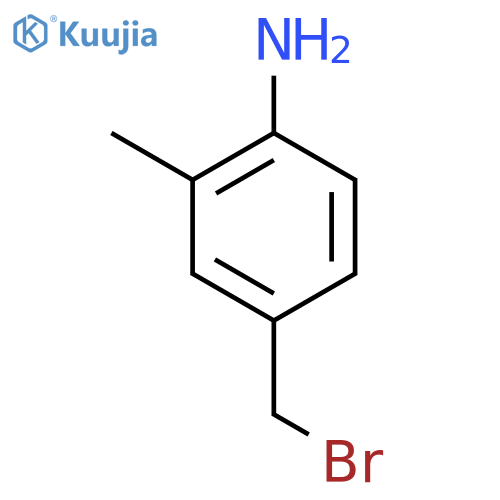 4-Amino-3-methylbenzyl bromide structure