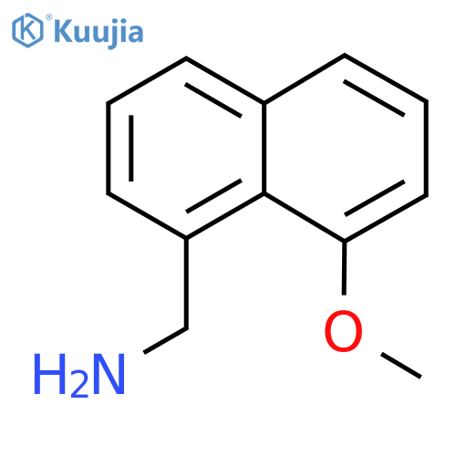 1-(Aminomethyl)-8-methoxynaphthalene structure