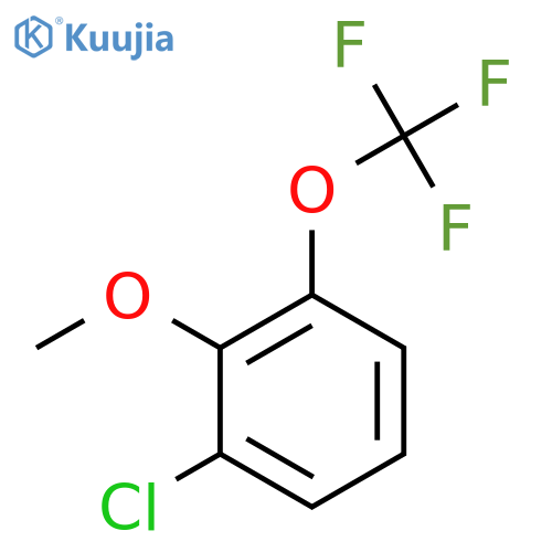 2-Chloro-6-(trifluoromethoxy)anisole structure