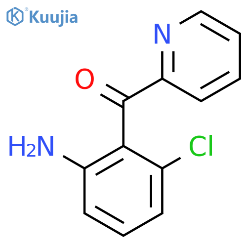 2-(2-Amino-6-chlorobenzoyl)pyridine structure