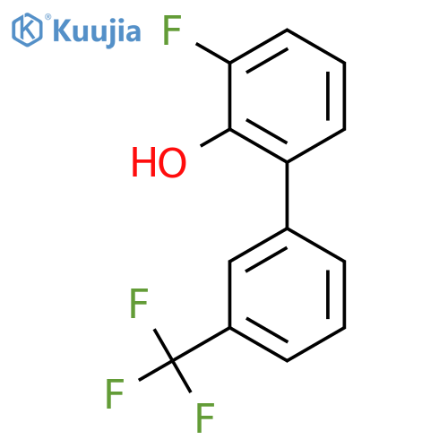 3-Fluoro-2-hydroxy-3'-(trifluoromethyl)biphenyl structure