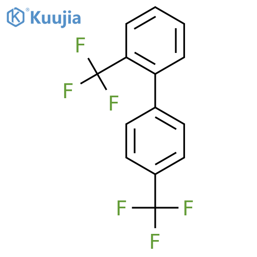2,4'-Bis-(trifluoromethyl)biphenyl structure