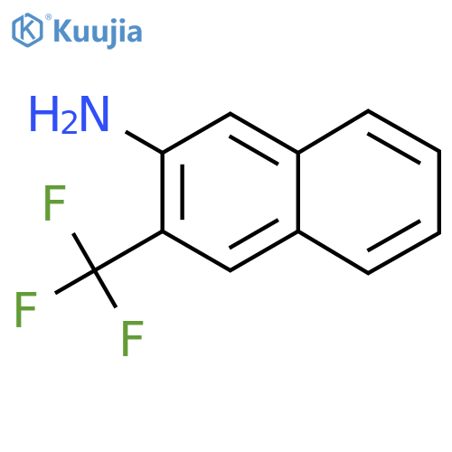 3-(trifluoromethyl)naphthalen-2-amine structure