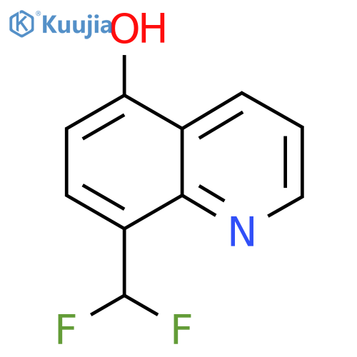8-(Difluoromethyl)-5-hydroxyquinoline structure