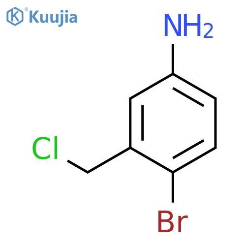 5-Amino-2-bromobenzyl chloride structure