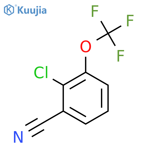 2-Chloro-3-(trifluoromethoxy)benzonitrile structure