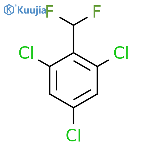 2,4,6-Trichloro(difluoromethyl)benzene structure