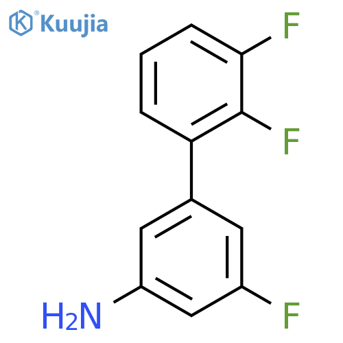 5,2',3'-Trifluorobiphenyl-3-ylamine structure