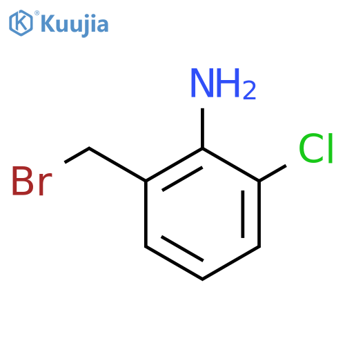 2-Amino-3-chlorobenzyl bromide structure