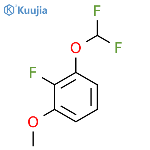 3-(Difluoromethoxy)-2-fluoroanisole structure