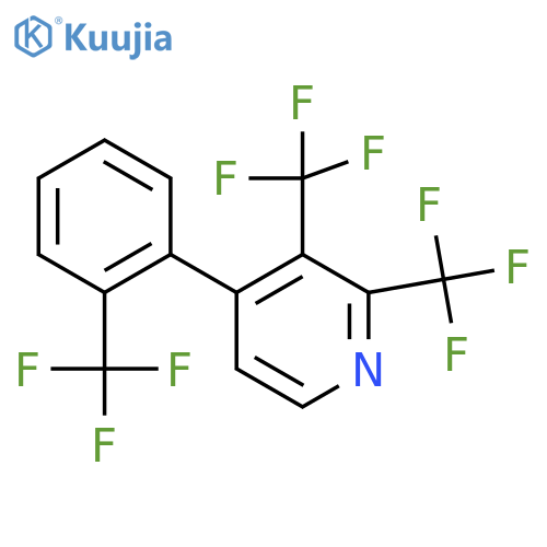 2,3-Bis(trifluoromethyl)-4-(2-(trifluoromethyl)phenyl)pyridine structure