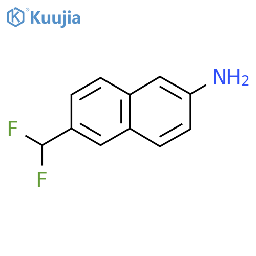 2-Amino-6-(difluoromethyl)naphthalene structure