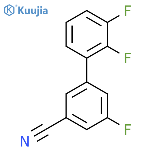 3-Cyano-5,2',3'-trifluorobiphenyl structure