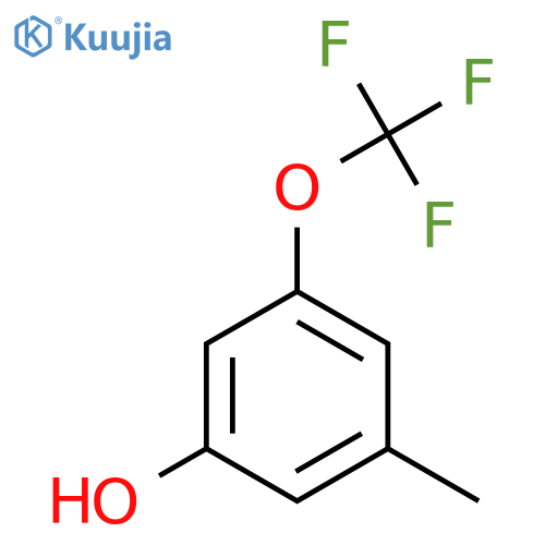 3-Methyl-5-(trifluoromethoxy)phenol structure