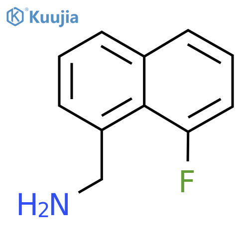 1-(Aminomethyl)-8-fluoronaphthalene structure